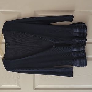 Lauren Ralph Lauren Linen Navy Blue Sweater, GUC